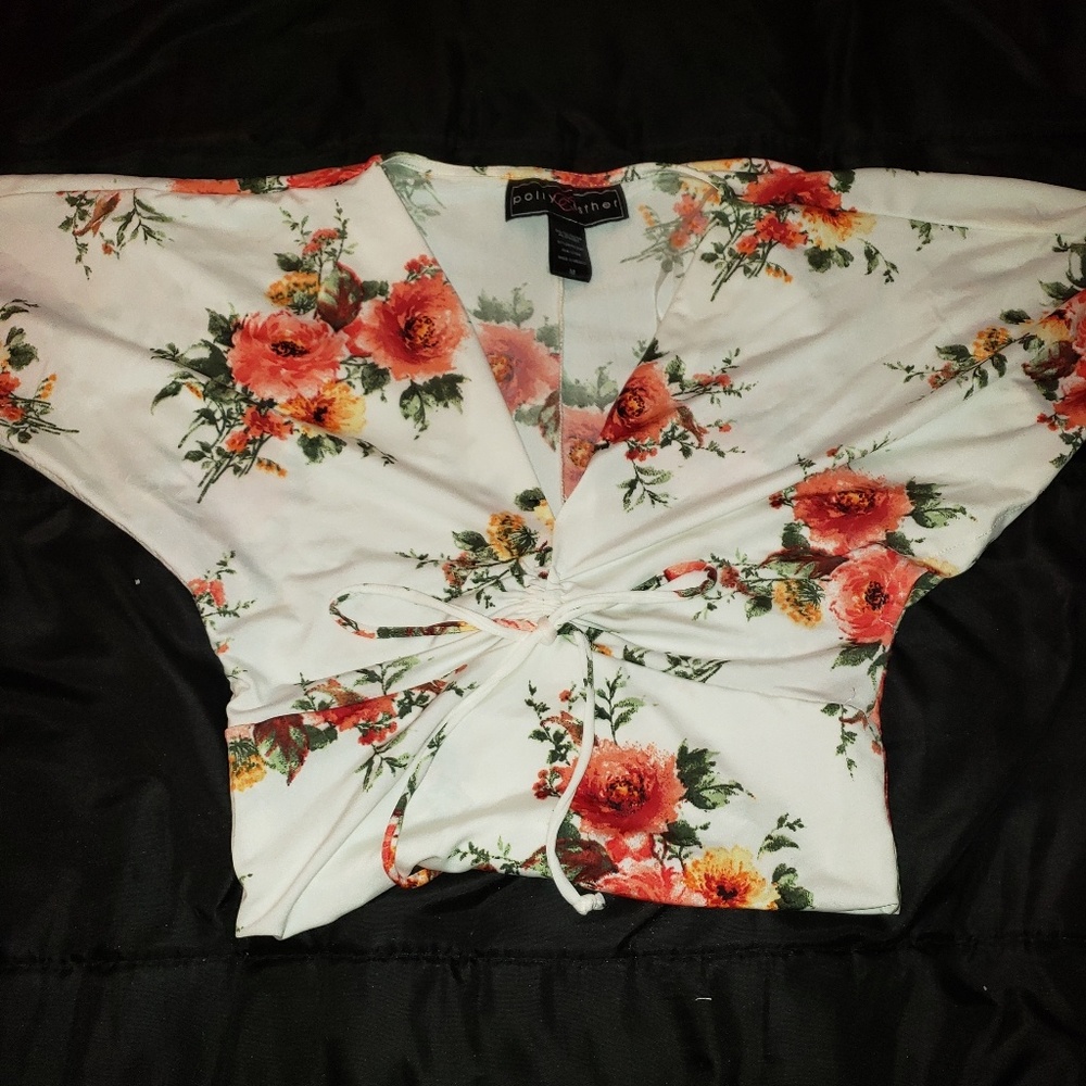 Flowered blouse